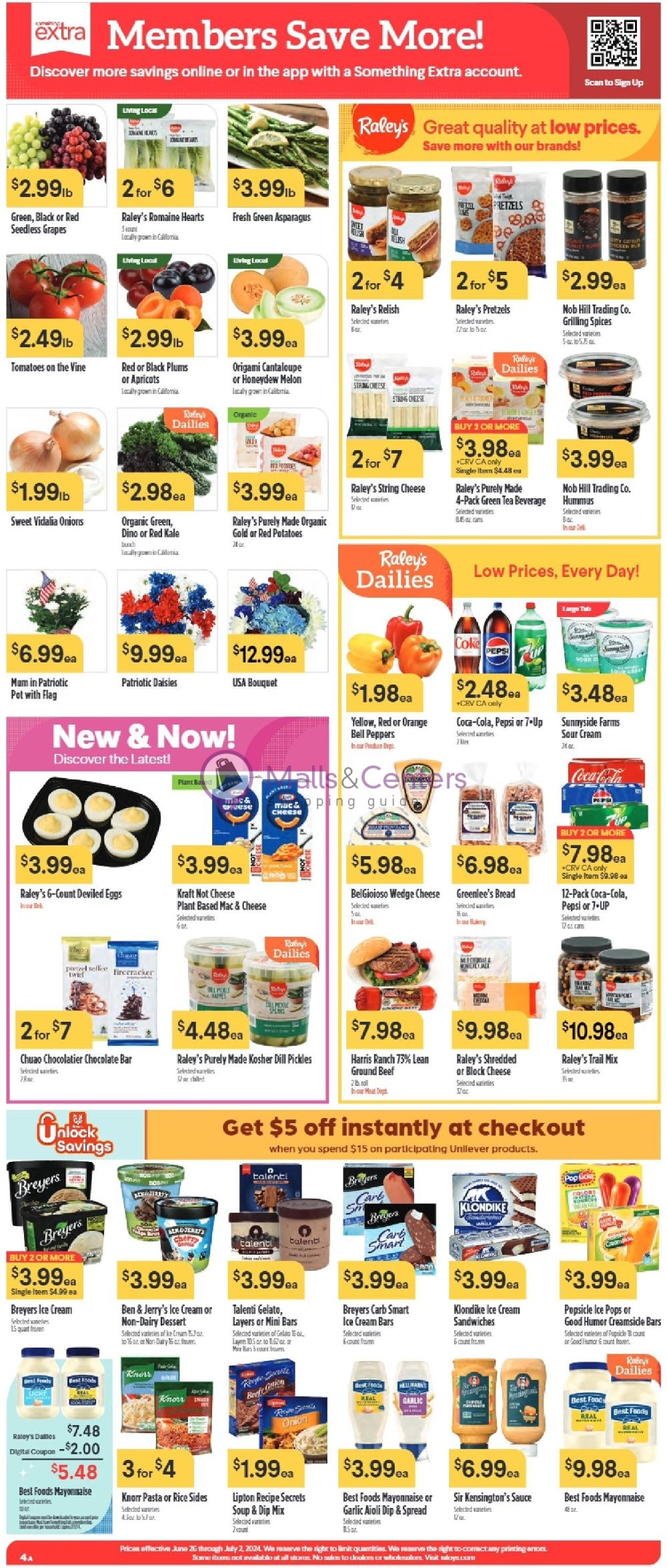 Weekly ad for Raley's valid: 06/26/2024 - 07/02/2024, page 6