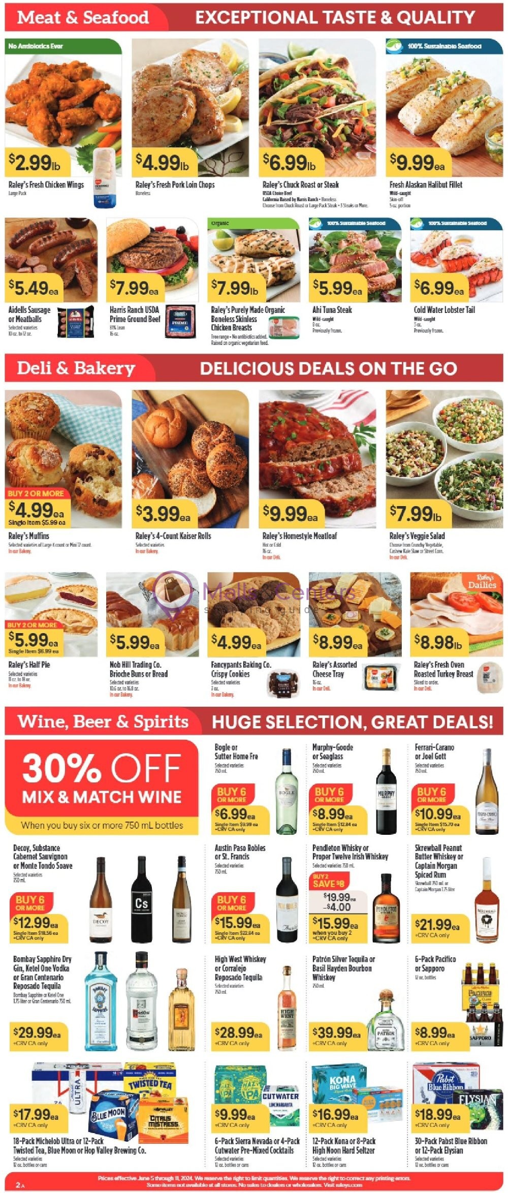 Weekly ad for Raley's valid: 06/05/2024 - 06/11/2024, page 4