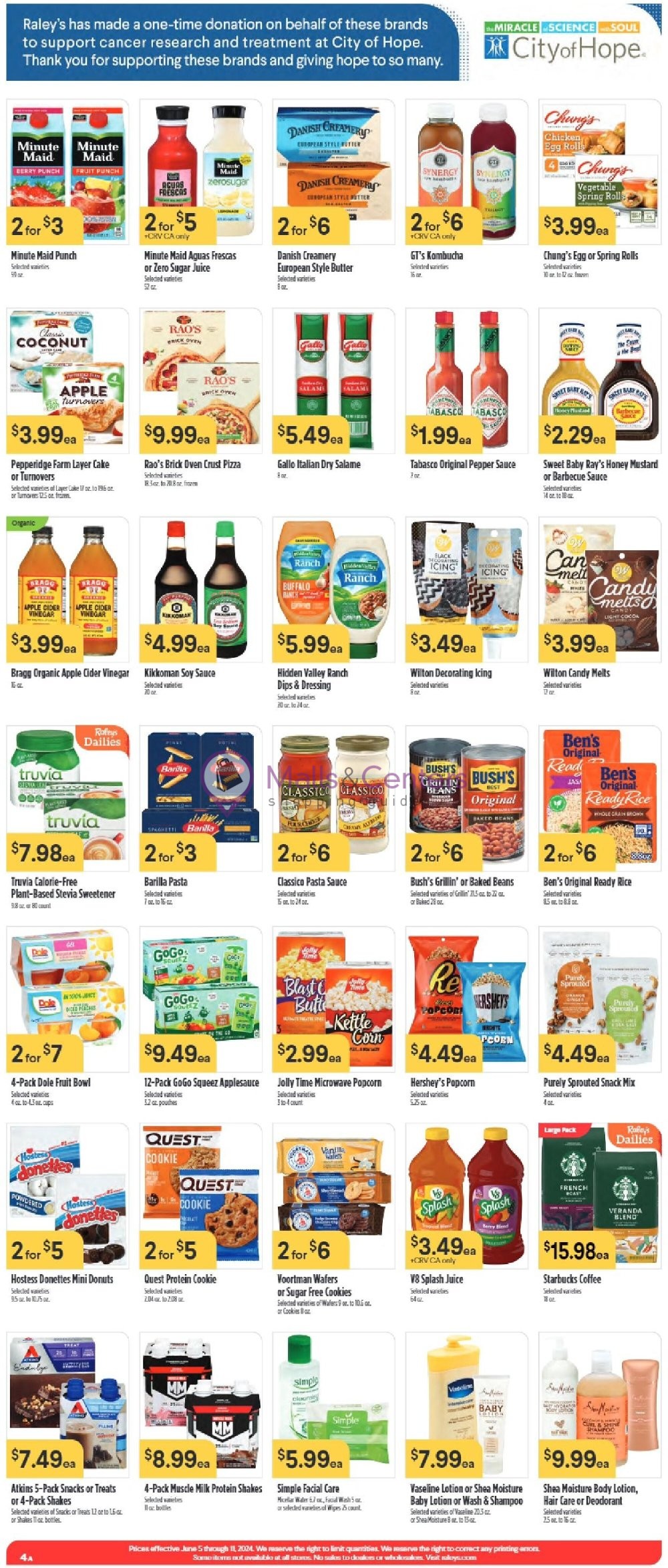 Weekly ad for Raley's valid: 06/05/2024 - 06/11/2024, page 6