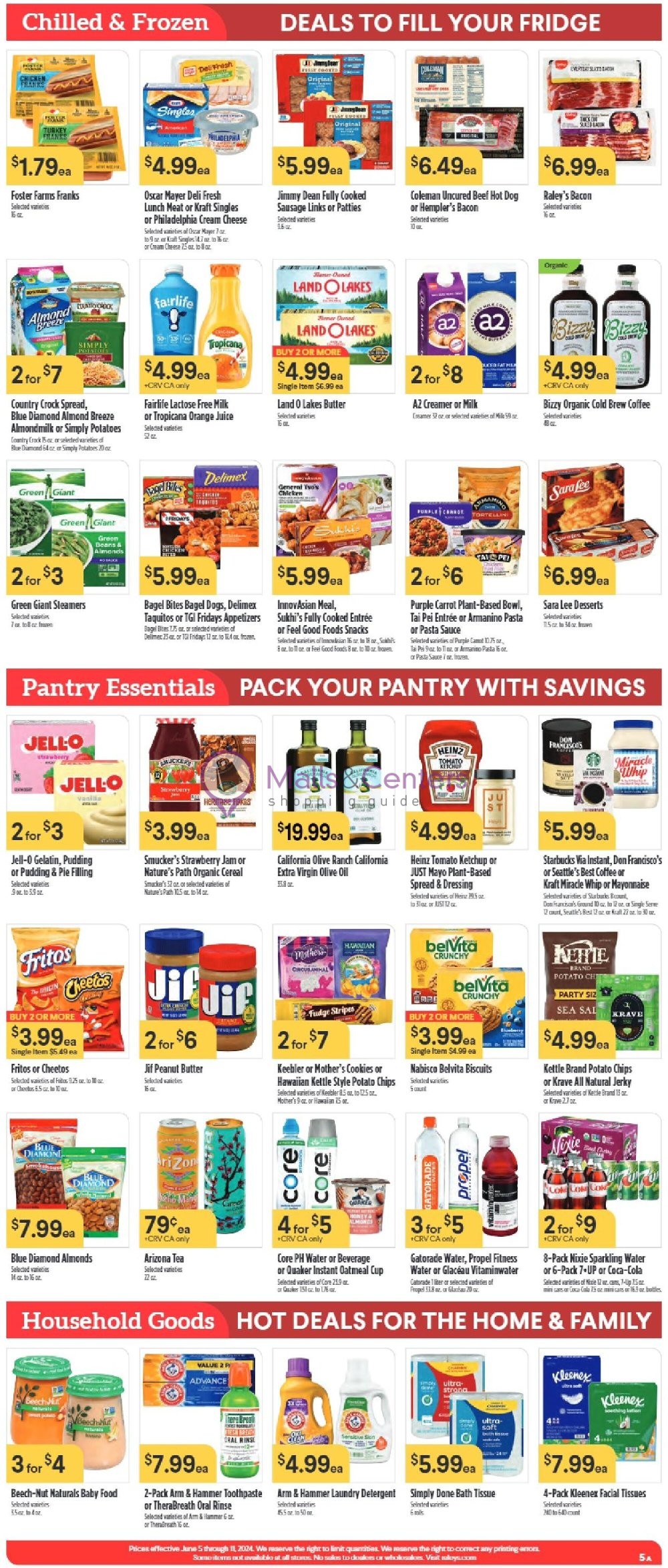 Weekly ad for Raley's valid: 06/05/2024 - 06/11/2024, page 7