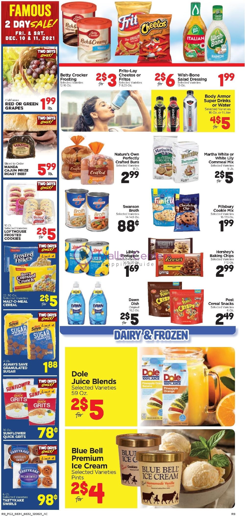 Ramey's Weekly ad valid from 12/08/2021 to 12/14/2021 MallsCenters