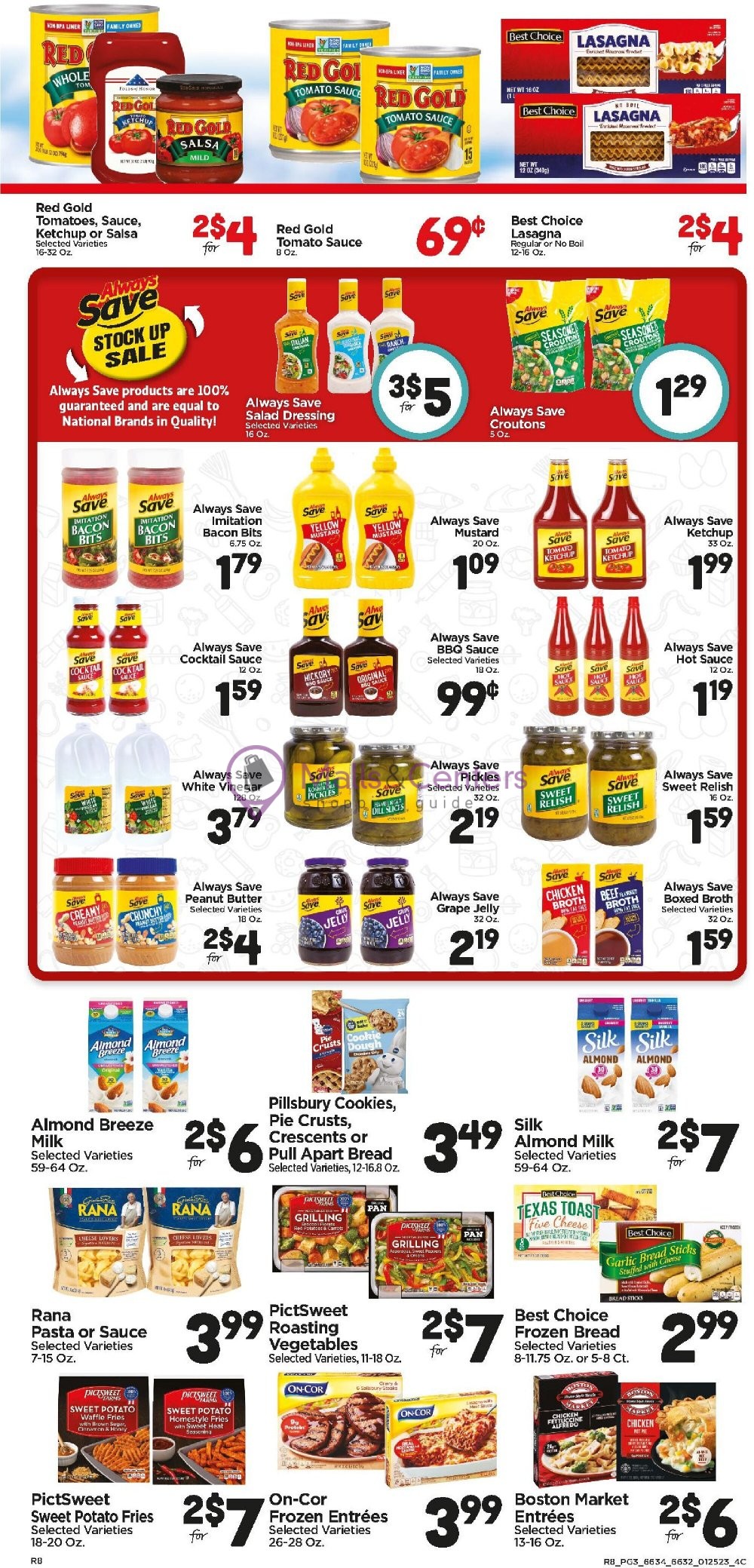 Ramey's Weekly ad valid from 01/25/2023 to 01/31/2023 MallsCenters