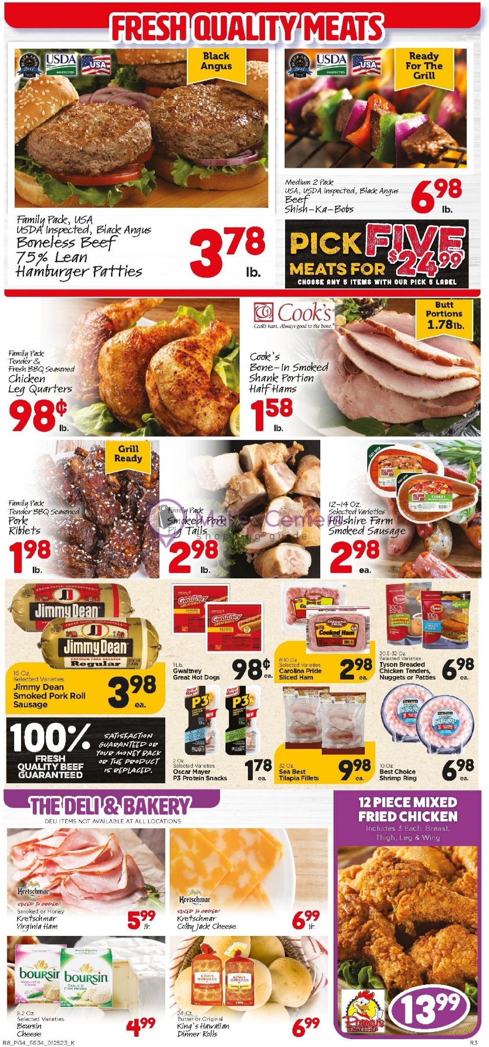 Ramey's Weekly ad valid from 01/25/2023 to 01/31/2023 MallsCenters