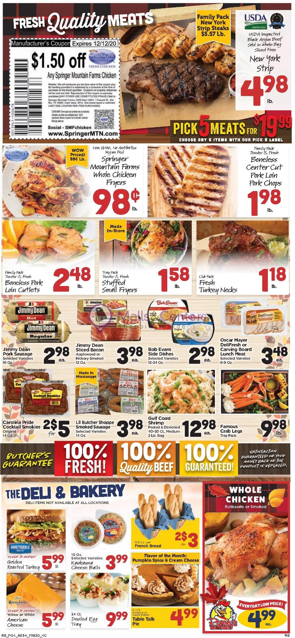 Ramey's Weekly Ad sales & flyers specials MallsCenters