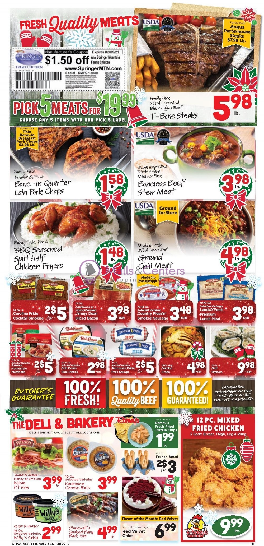 Ramey's Weekly Ad sales & flyers specials MallsCenters
