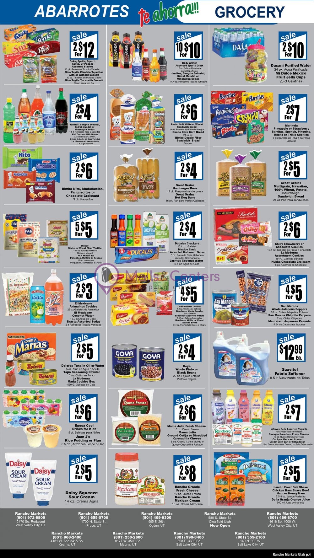 Rancho Markets Weekly ad valid from 05/09/2023 to 05/15/2023 MallsCenters