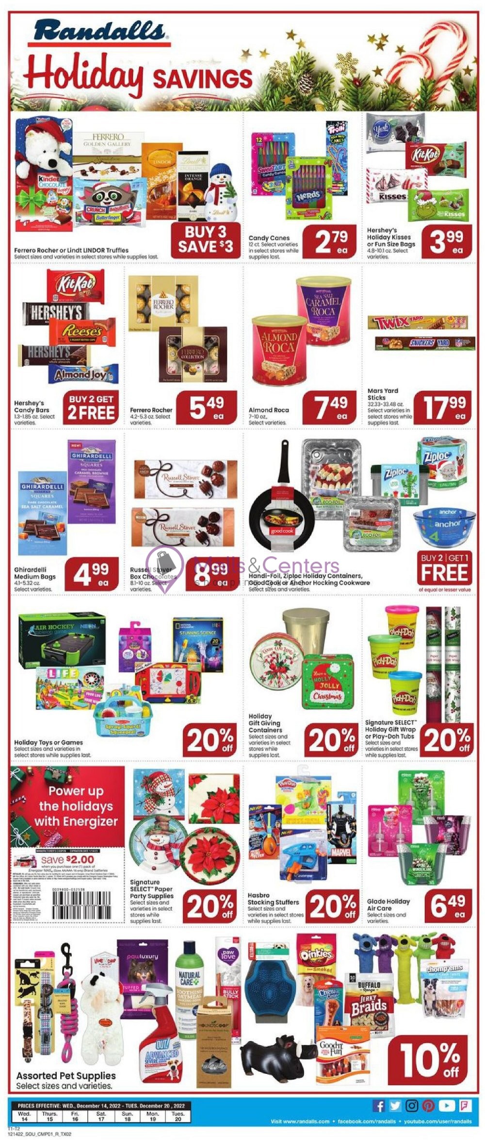 Randalls Weekly Ad sales & flyers specials MallsCenters