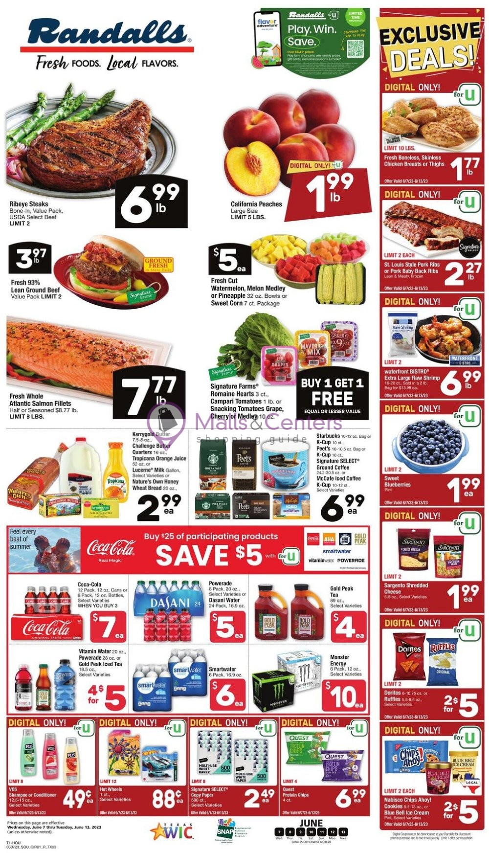 Randalls Weekly ad valid from 06/07/2023 to 06/13/2023 MallsCenters