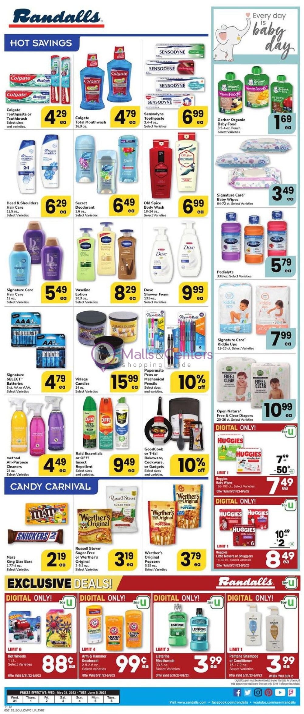 Randalls Weekly ad valid from 05/31/2023 to 06/06/2023 MallsCenters