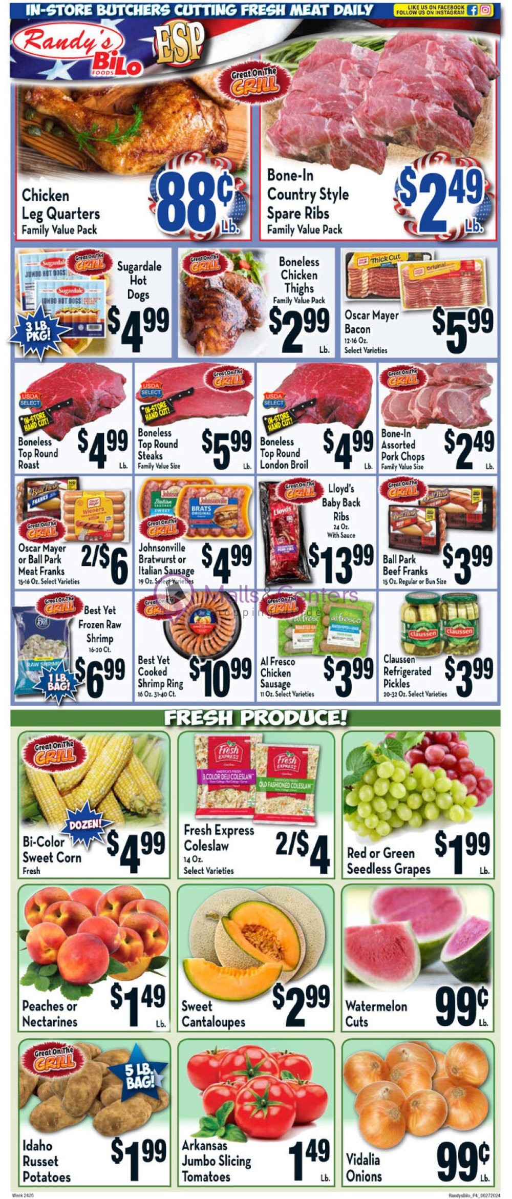 Weekly ad for Randy's BiLo Foods valid: 06/27/2024 - 07/03/2024, page 4 Weekly ad for Randy's BiLo Foods valid: 06/27/2024 - 07/03/2024, page 4