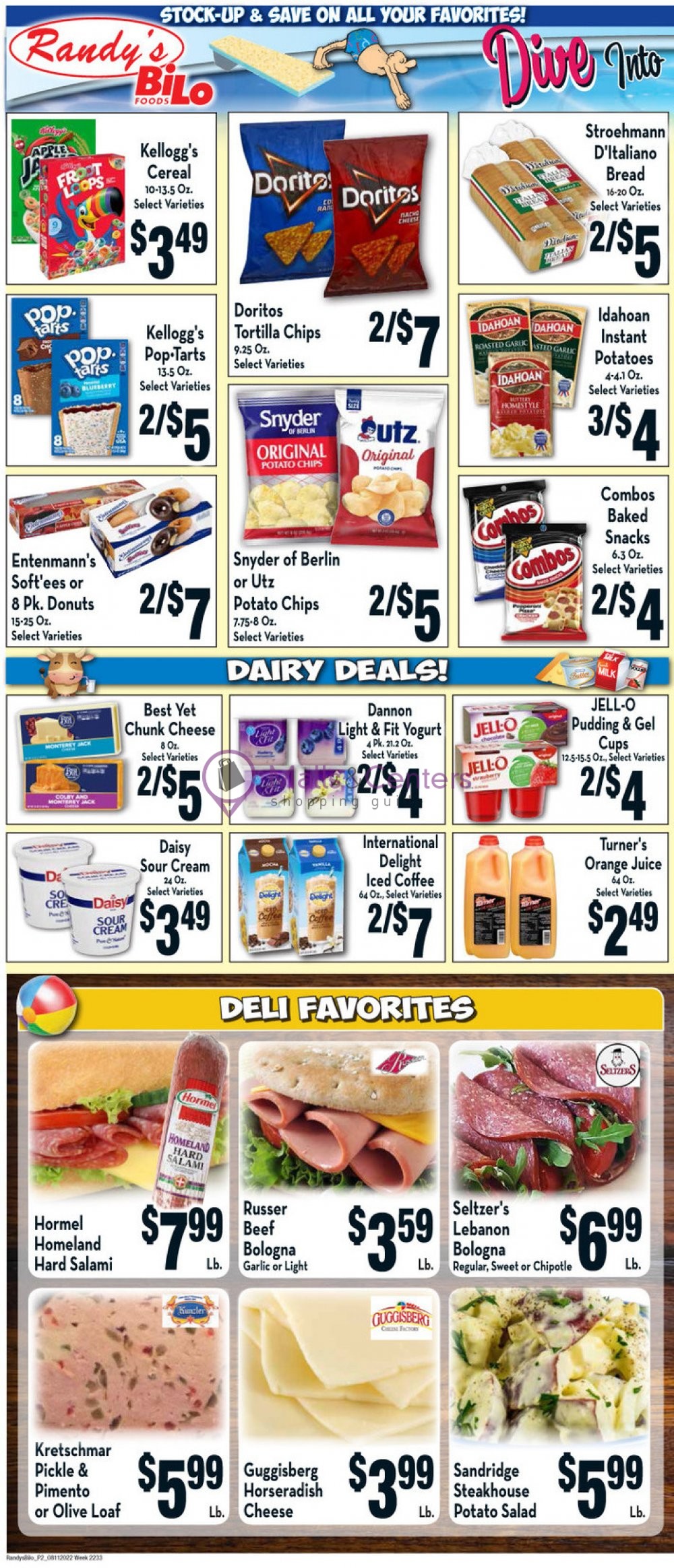 Randy's BiLo Foods Weekly Ad sales & flyers specials MallsCenters