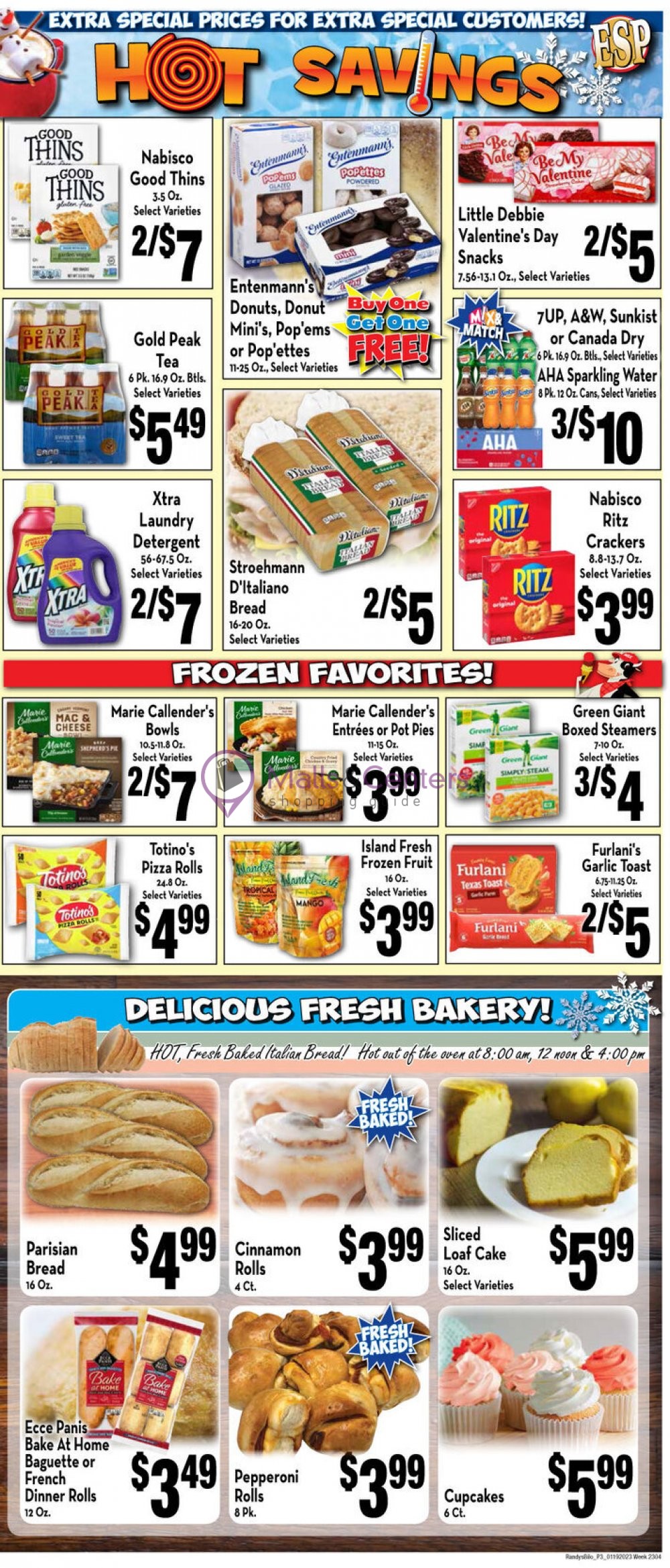 Randy's BiLo Foods Weekly ad valid from 01/19/2023 to 01/25/2023