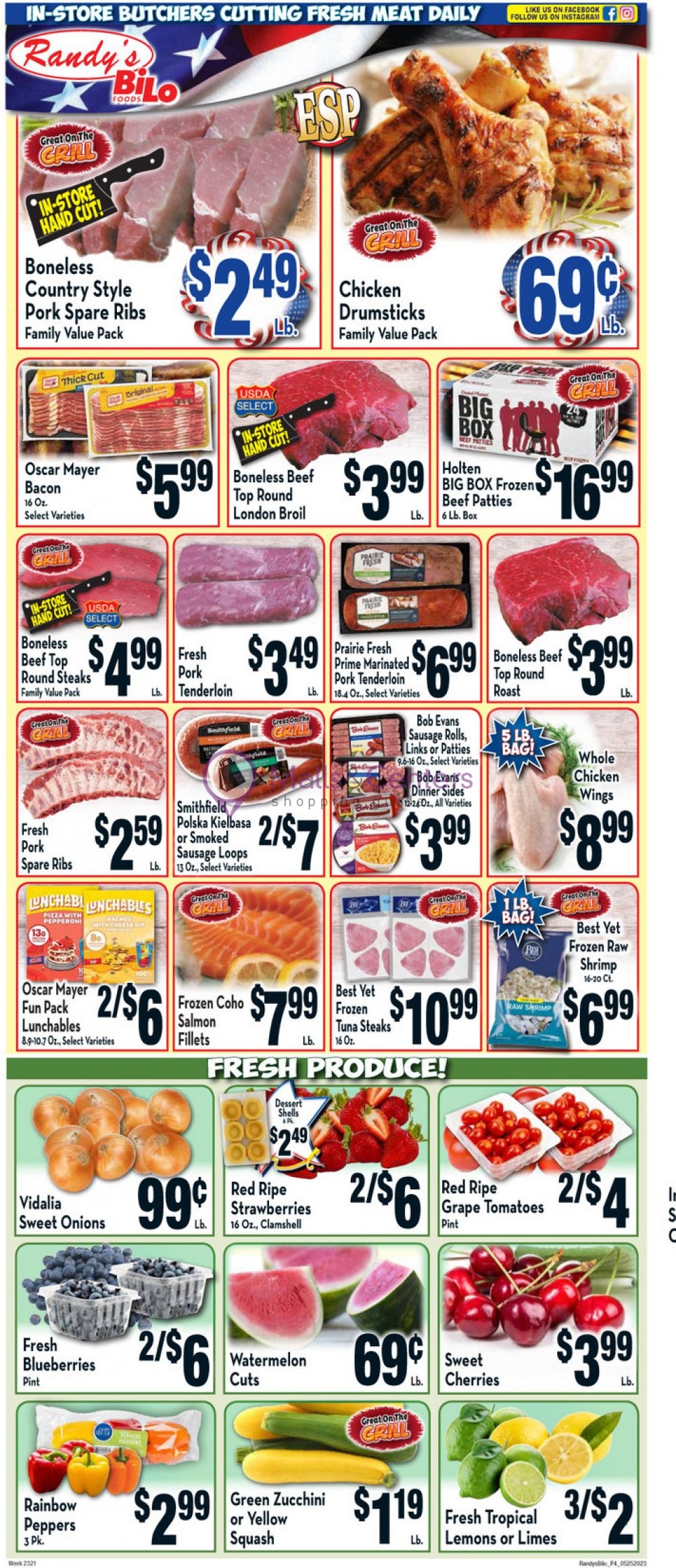 Weekly ad for Randy's BiLo Foods valid: 05/25/2023 - 05/31/2023, page 4 Weekly ad for Randy's BiLo Foods valid: 05/25/2023 - 05/31/2023, page 4