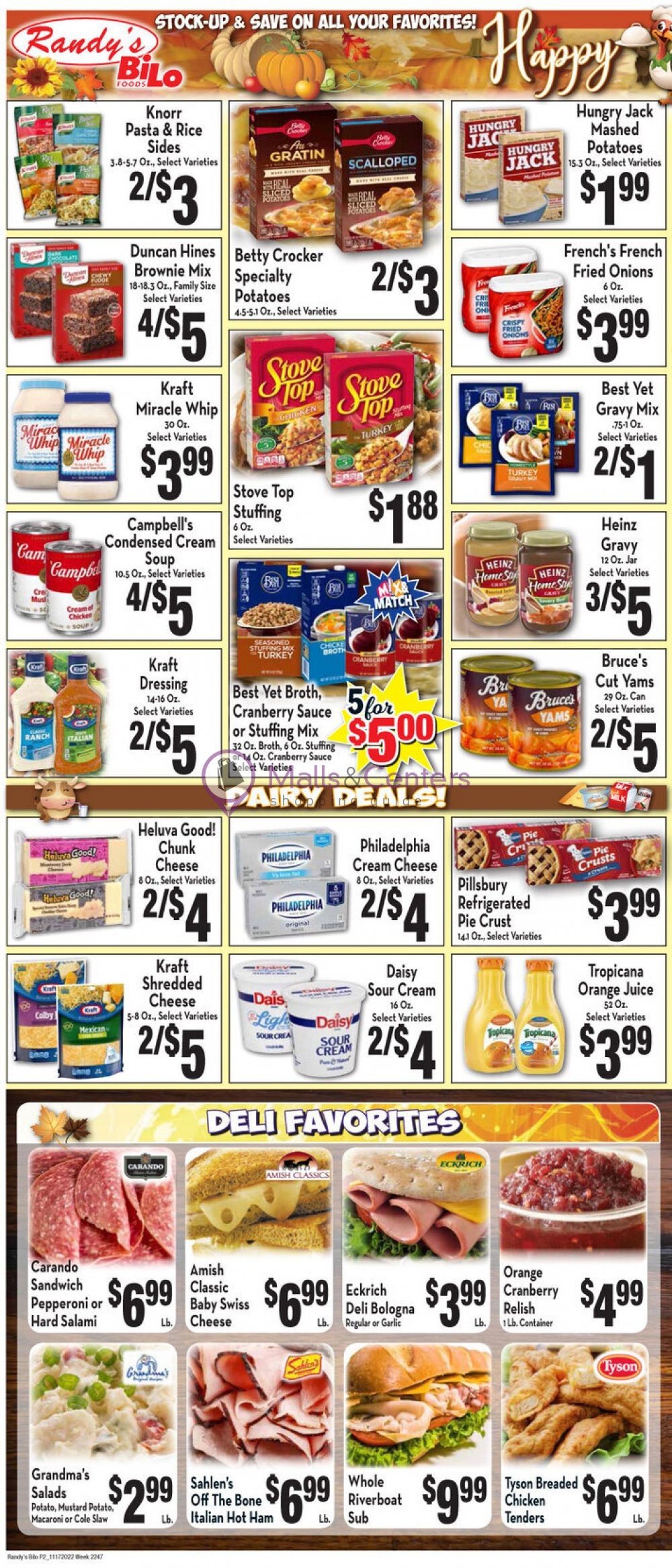 Randy's BiLo Foods Weekly ad valid from 11/17/2022 to 11/23/2022