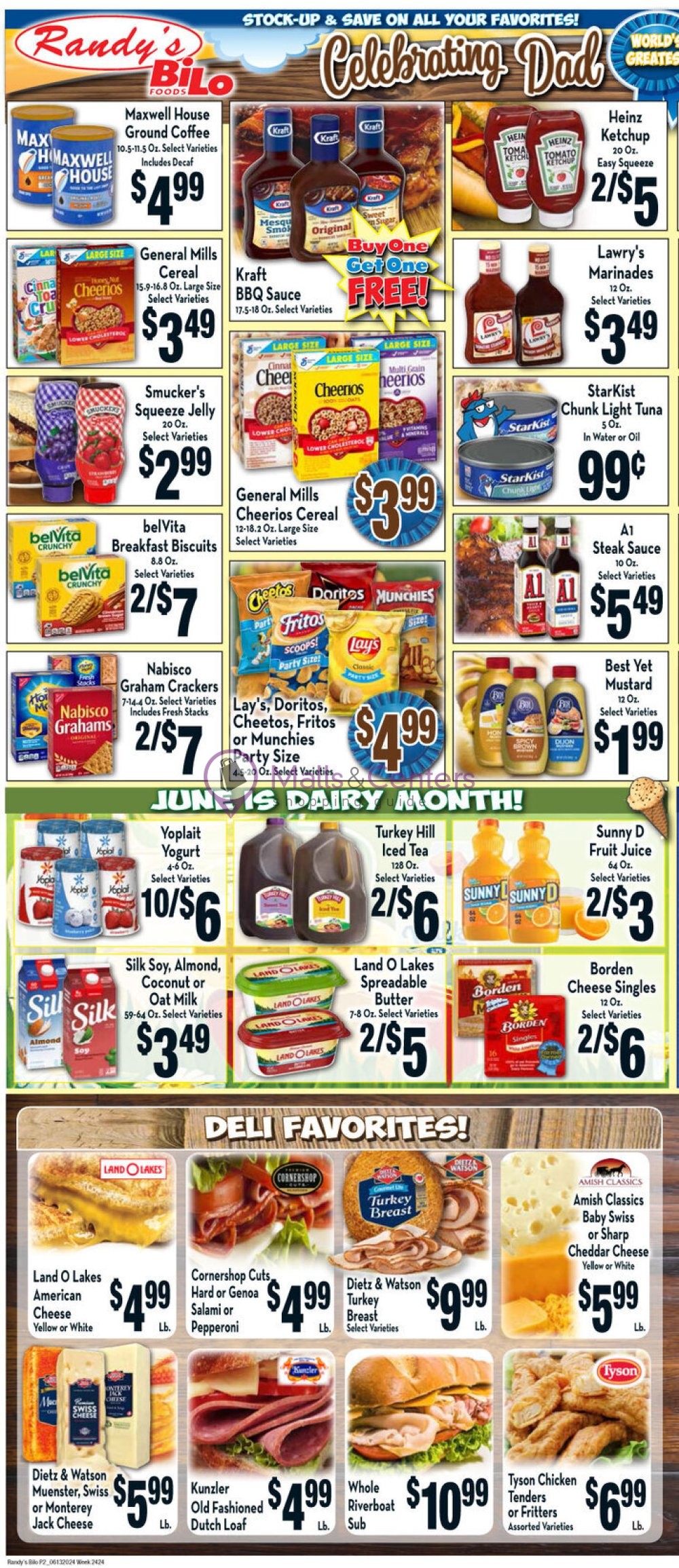 Weekly ad for Randy's BiLo Foods valid: 06/13/2024 - 06/19/2024, page 2