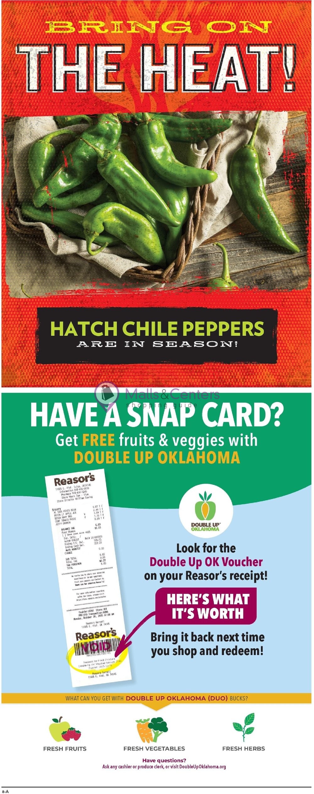 Weekly ad for Reasor's valid: 08/19/2026 - 08/25/2026, page 8