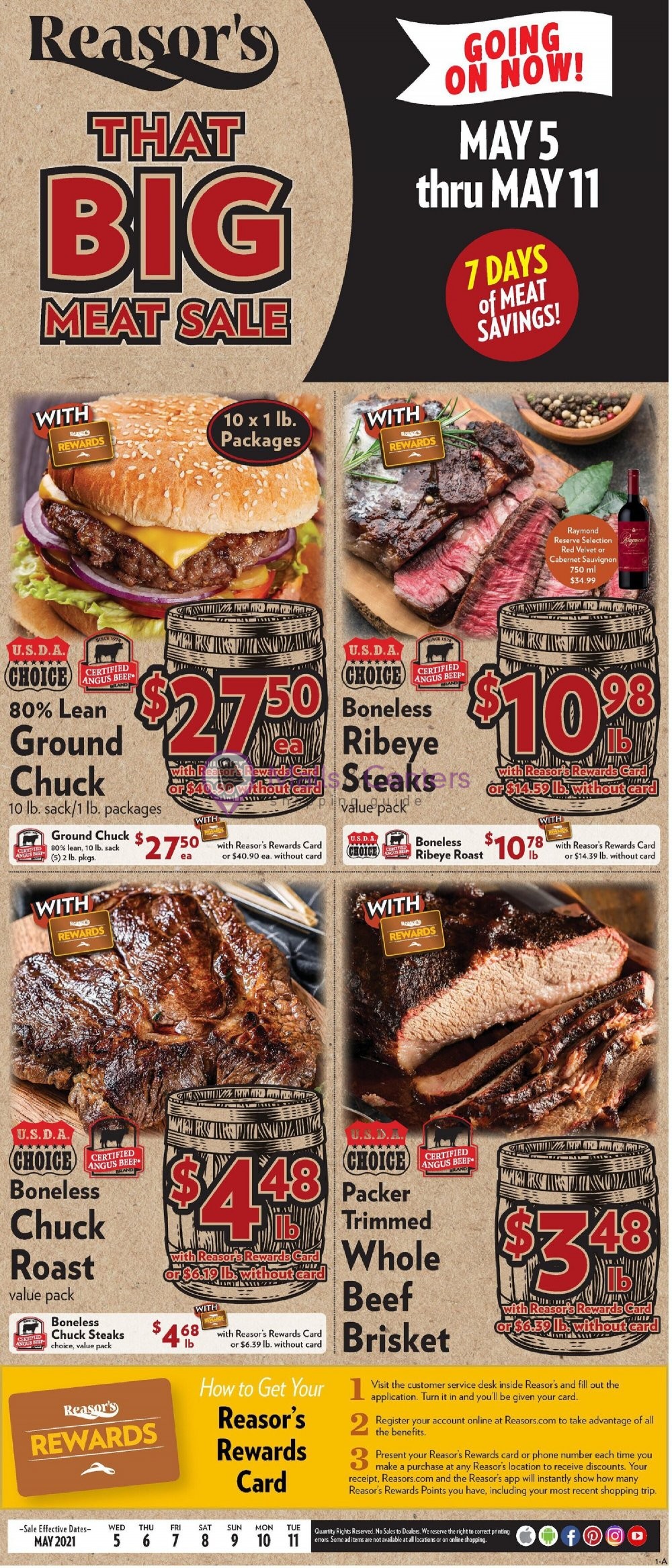 Reasor's Weekly Ad sales & flyers specials MallsCenters