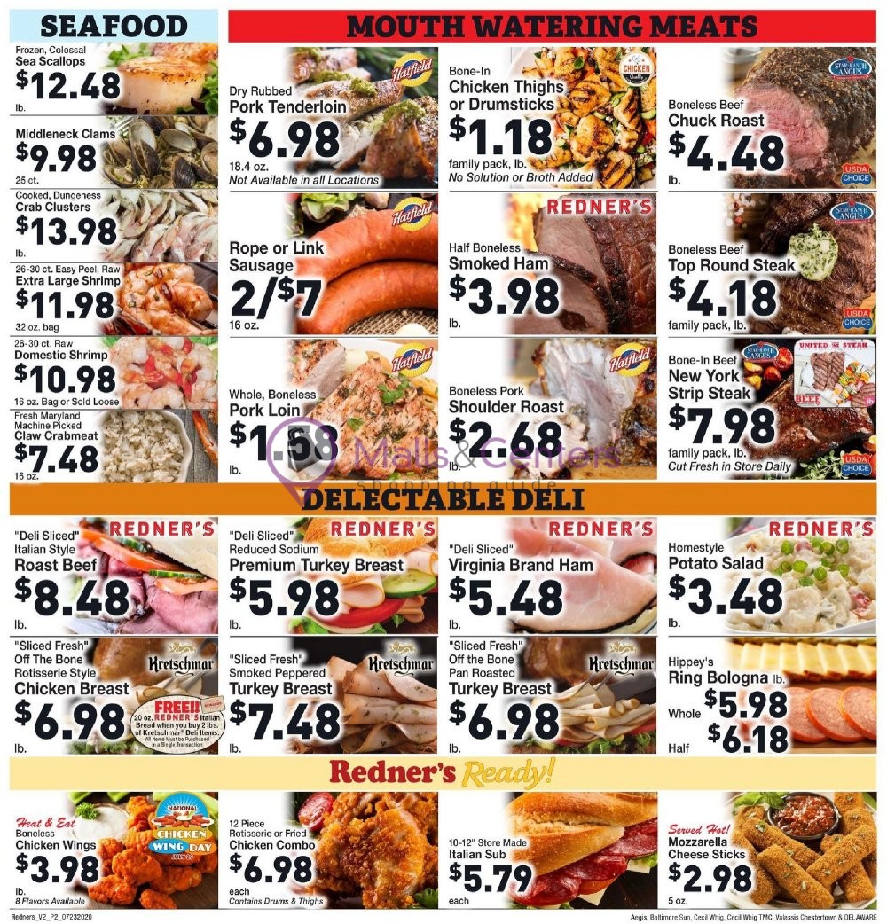 Redner's Markets Weekly ad valid from 07/23/2020 to 07/29/2020
