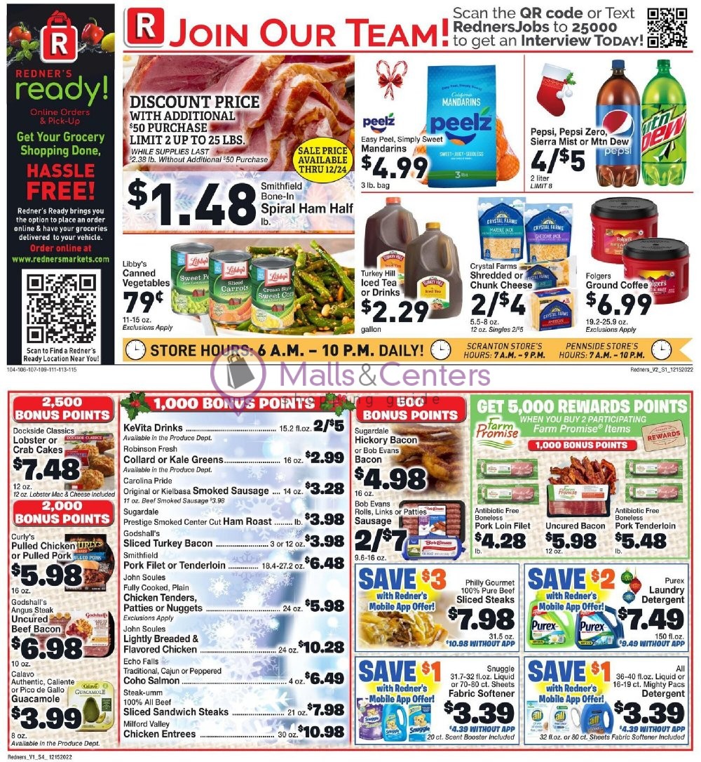 Redner's Markets Weekly Ad - sales & flyers specials - MallsCenters