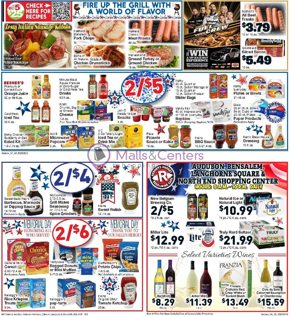 Weekly ad for Redner's Markets valid: 05/25/2023 - 05/31/2023, page 3