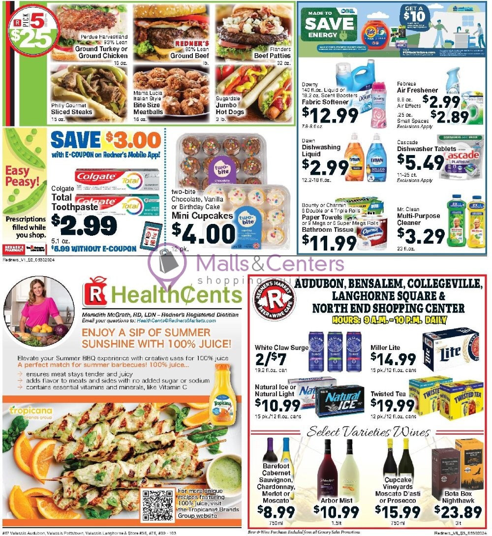 Weekly ad for Redner's Markets valid: 05/30/2024 - 06/05/2024, page 3 Weekly ad for Redner's Markets valid: 05/30/2024 - 06/05/2024, page 3