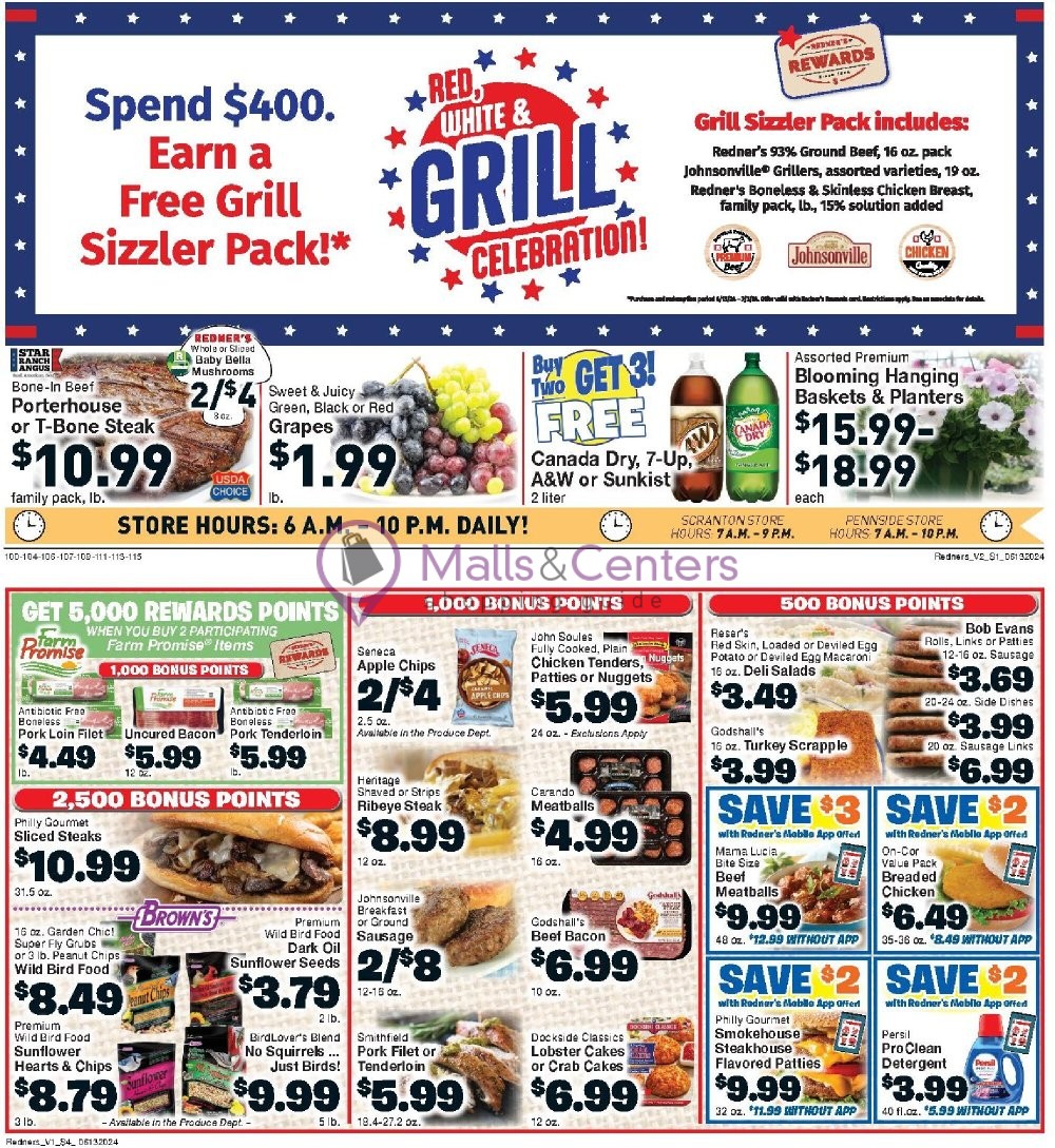 Weekly ad for Redner's Markets valid: 06/13/2024 - 06/19/2024, page 2 Weekly ad for Redner's Markets valid: 06/13/2024 - 06/19/2024, page 2