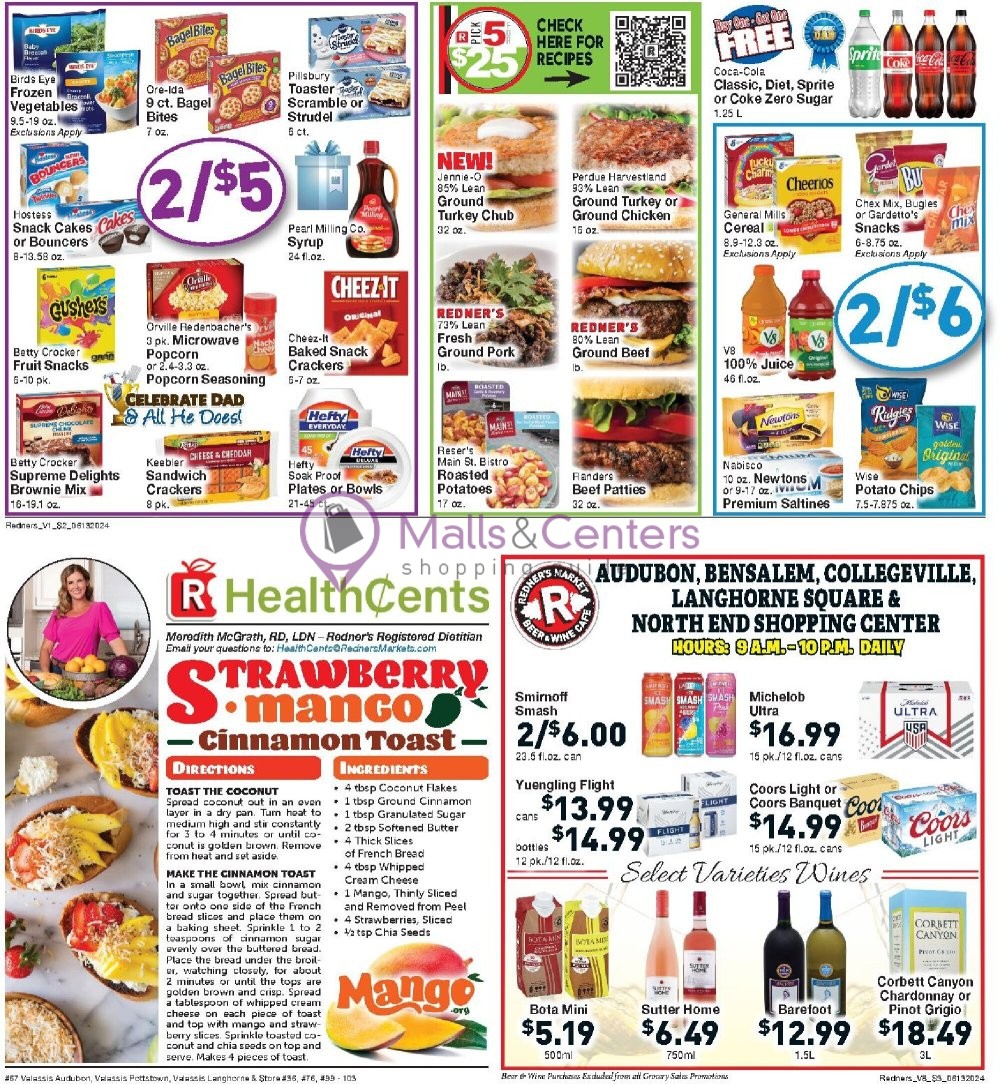 Weekly ad for Redner's Markets valid: 06/13/2024 - 06/19/2024, page 3 Weekly ad for Redner's Markets valid: 06/13/2024 - 06/19/2024, page 3