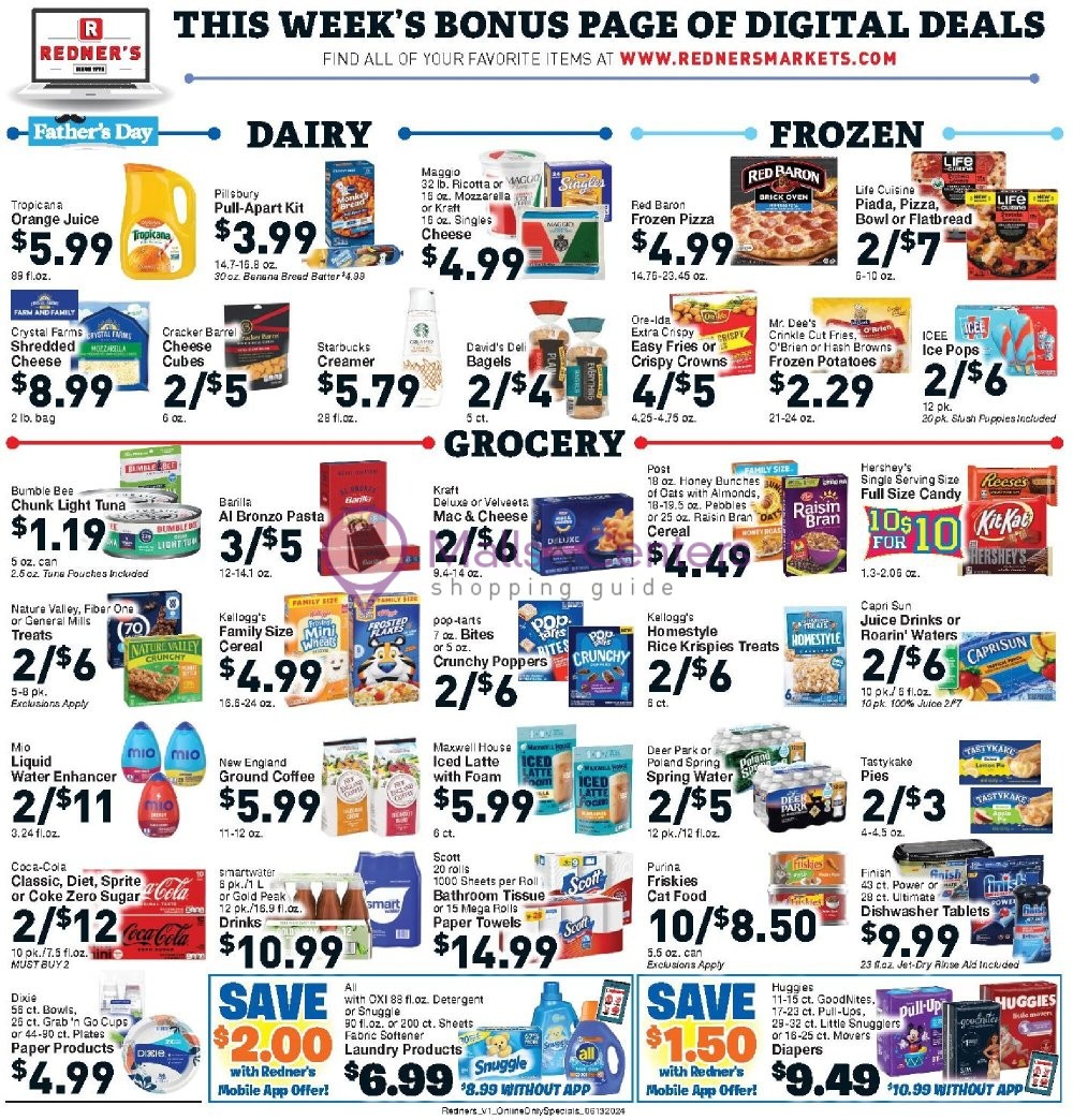 Weekly ad for Redner's Markets valid: 06/13/2024 - 06/19/2024, page 7 Weekly ad for Redner's Markets valid: 06/13/2024 - 06/19/2024, page 7