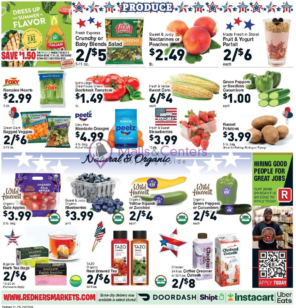 Weekly ad for Redner's Markets valid: 06/27/2024 - 07/03/2024, page 10