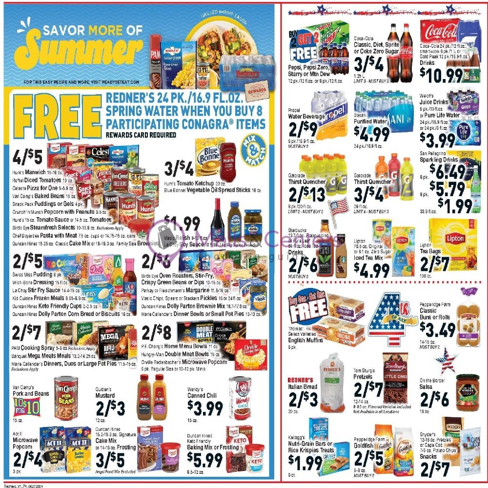 Weekly ad for Redner's Markets valid: 06/27/2024 - 07/03/2024, page 6
