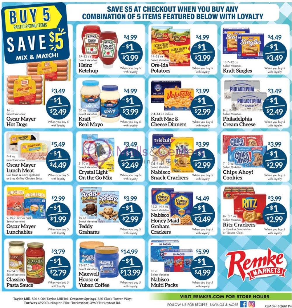 Weekly ad for Remke Markets valid: 07/16/2026 - 07/22/2026, page 4