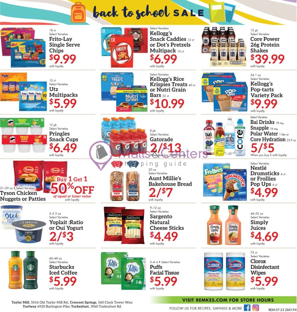 Weekly ad for Remke Markets valid: 07/23/2026 - 07/29/2026, page 4