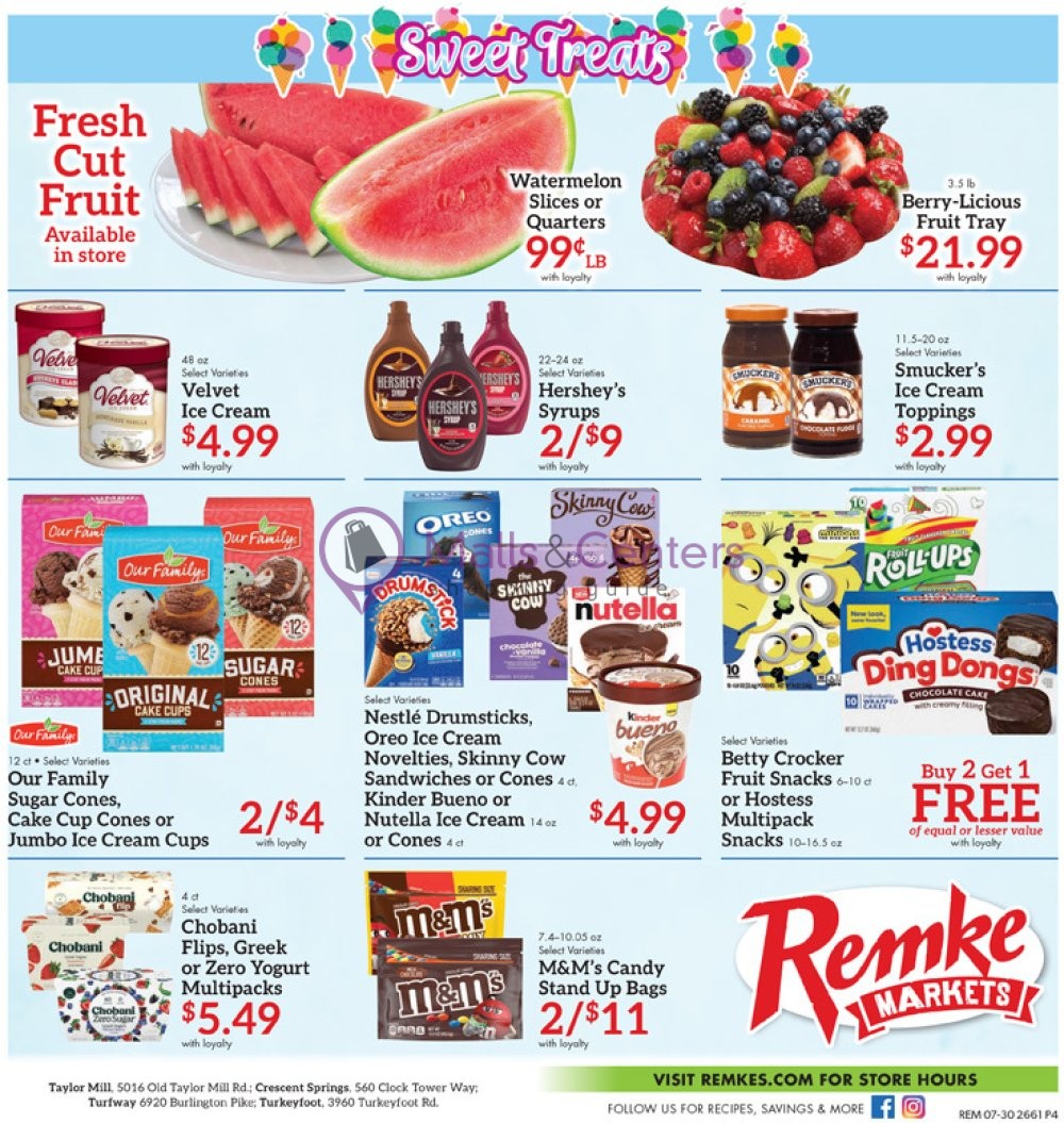 Weekly ad for Remke Markets valid: 07/30/2026 - 08/05/2026, page 4