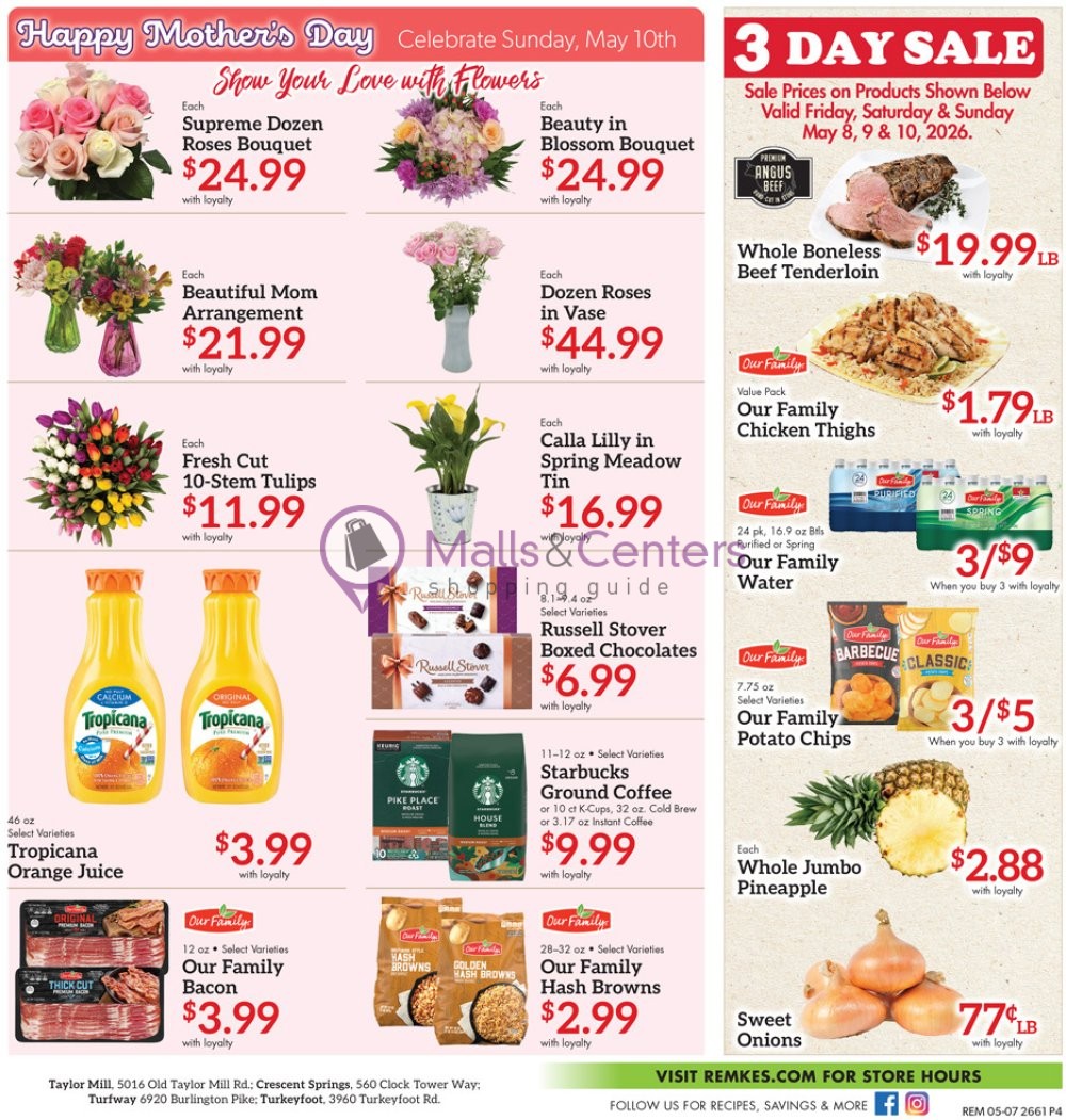 Weekly ad for Remke Markets valid: 05/07/2026 - 05/13/2026, page 4