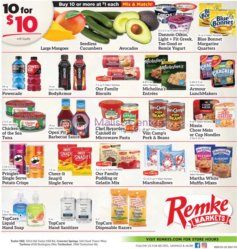 Weekly ad for Remke Markets valid: 05/28/2026 - 06/03/2026, page 4
