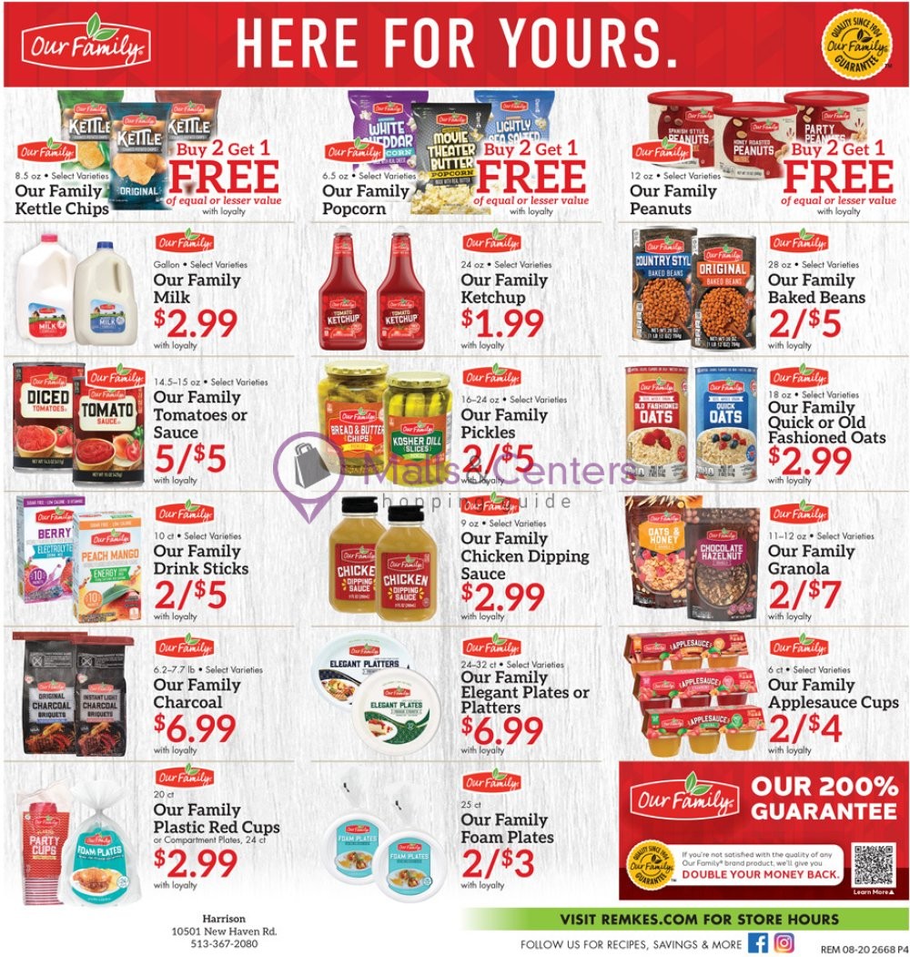 Weekly ad for Remke Markets valid: 08/20/2026 - 08/26/2026, page 4