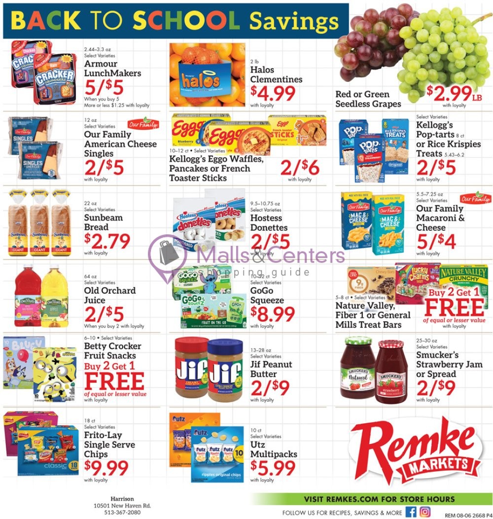 Weekly ad for Remke Markets valid: 08/06/2026 - 08/12/2026, page 4