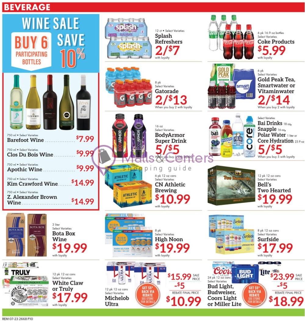 Weekly ad for Remke Markets valid: 07/23/2026 - 07/29/2026, page 10