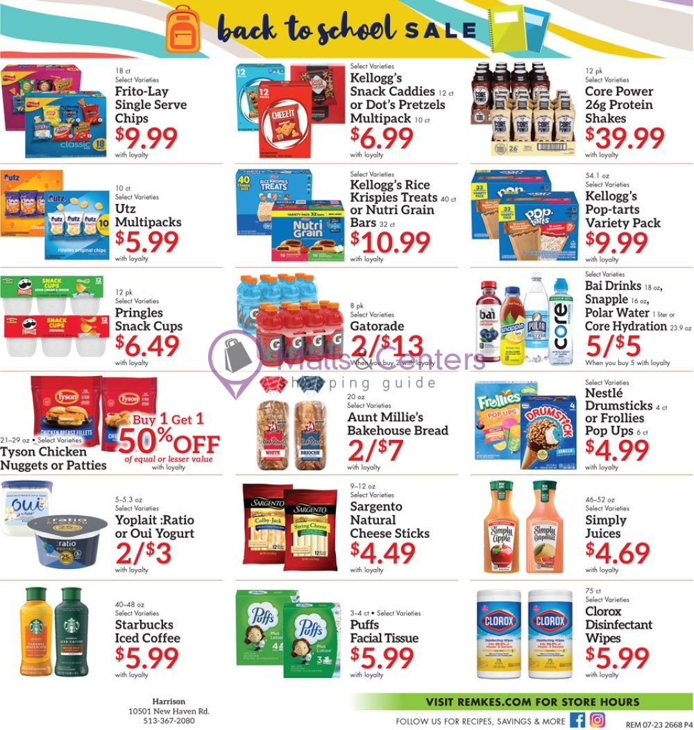 Weekly ad for Remke Markets valid: 07/23/2026 - 07/29/2026, page 4