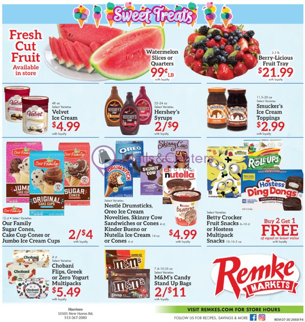 Weekly ad for Remke Markets valid: 07/30/2026 - 08/05/2026, page 4