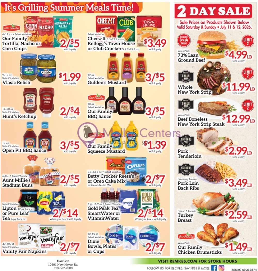 Weekly ad for Remke Markets valid: 07/09/2026 - 07/15/2026, page 4