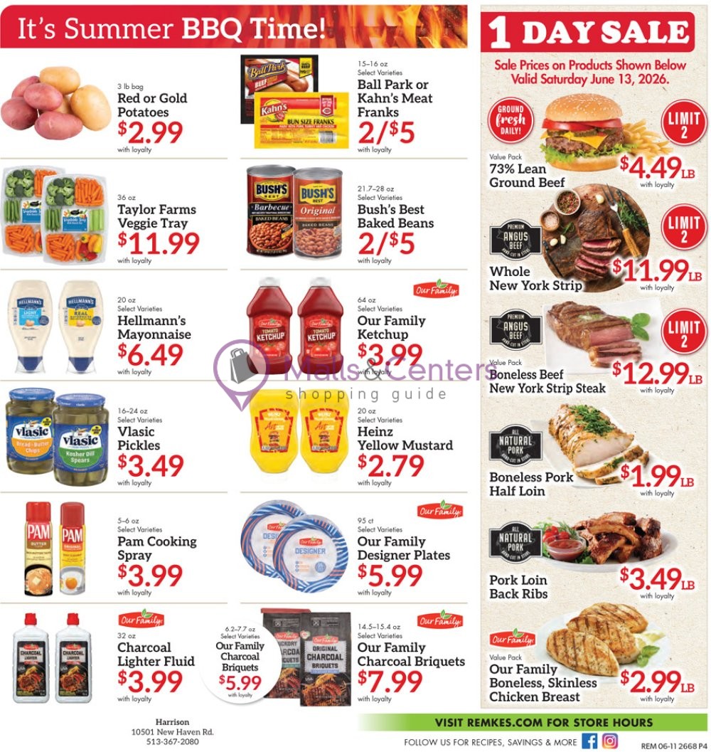 Weekly ad for Remke Markets valid: 06/11/2026 - 06/17/2026, page 4