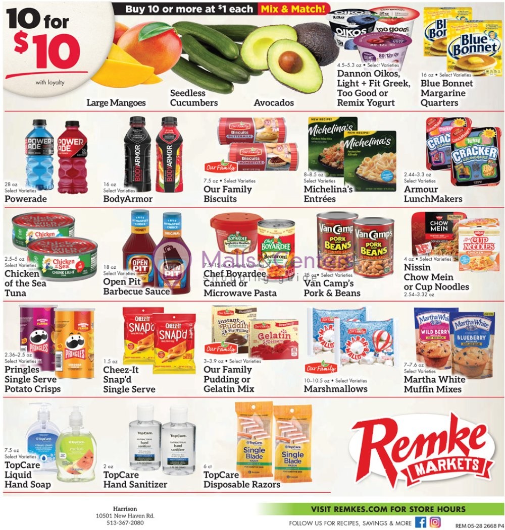 Weekly ad for Remke Markets valid: 05/28/2026 - 06/03/2026, page 4