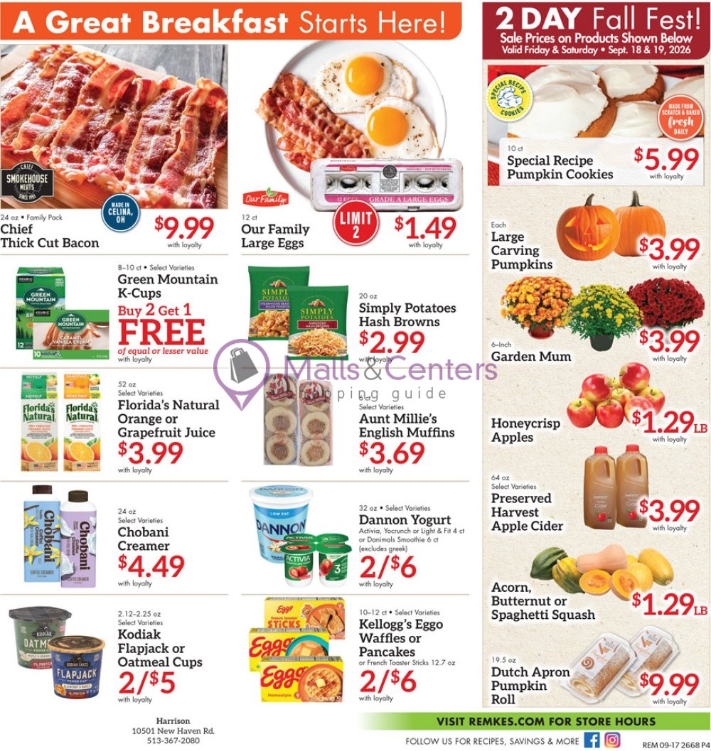 Weekly ad for Remke Markets valid: 09/17/2026 - 09/23/2026, page 4