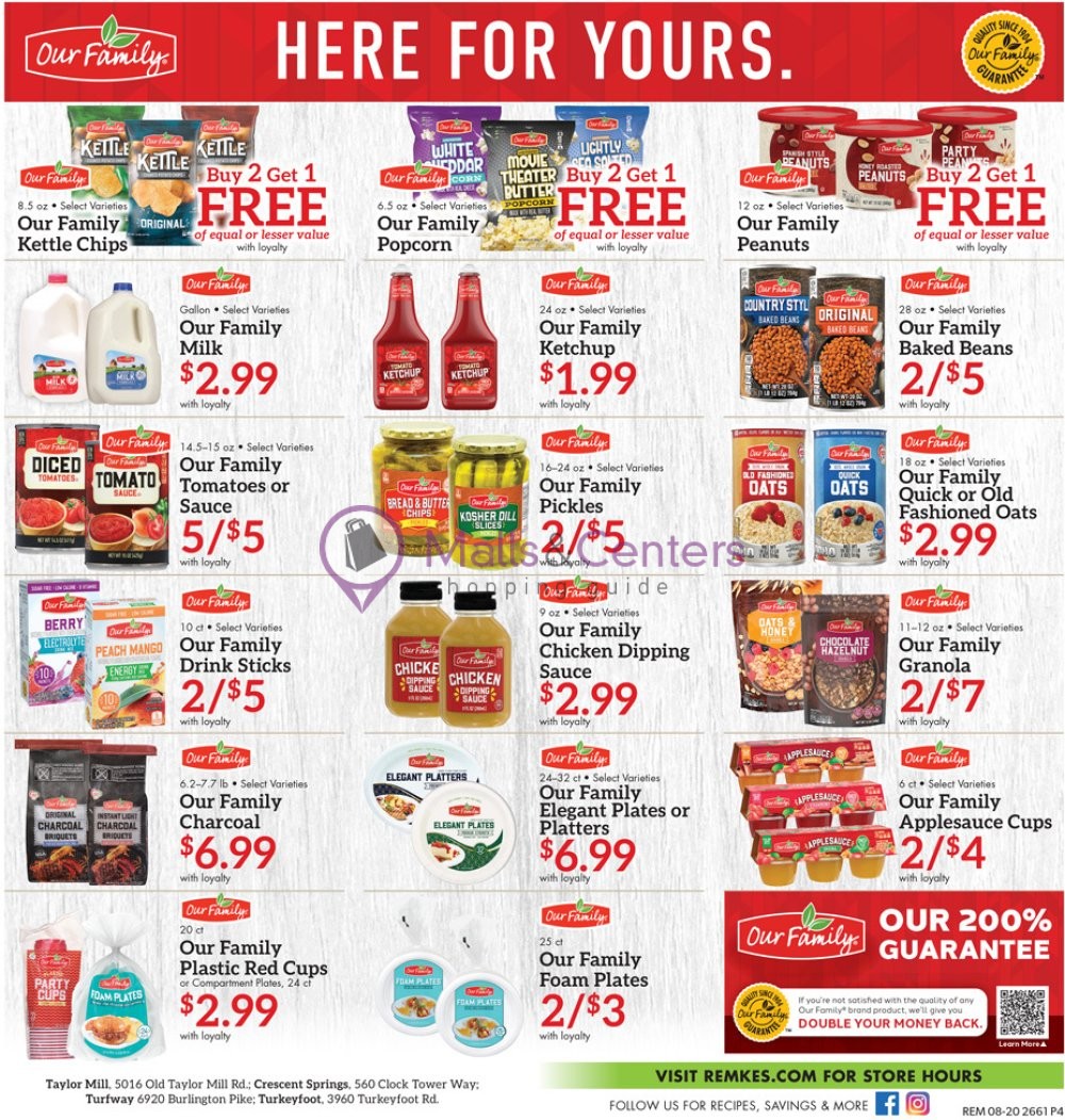 Weekly ad for Remke Markets valid: 08/20/2026 - 08/26/2026, page 4