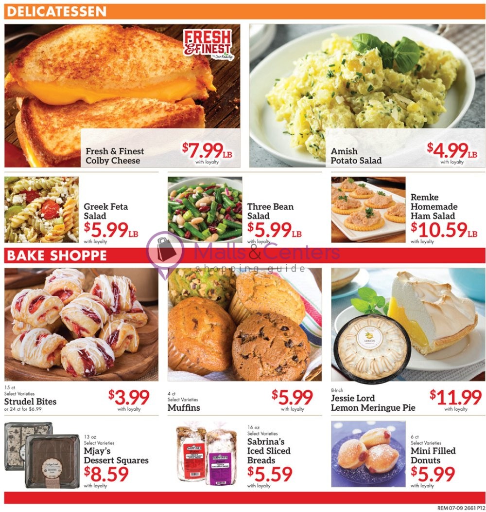 Weekly ad for Remke Markets valid: 07/09/2026 - 07/15/2026, page 12