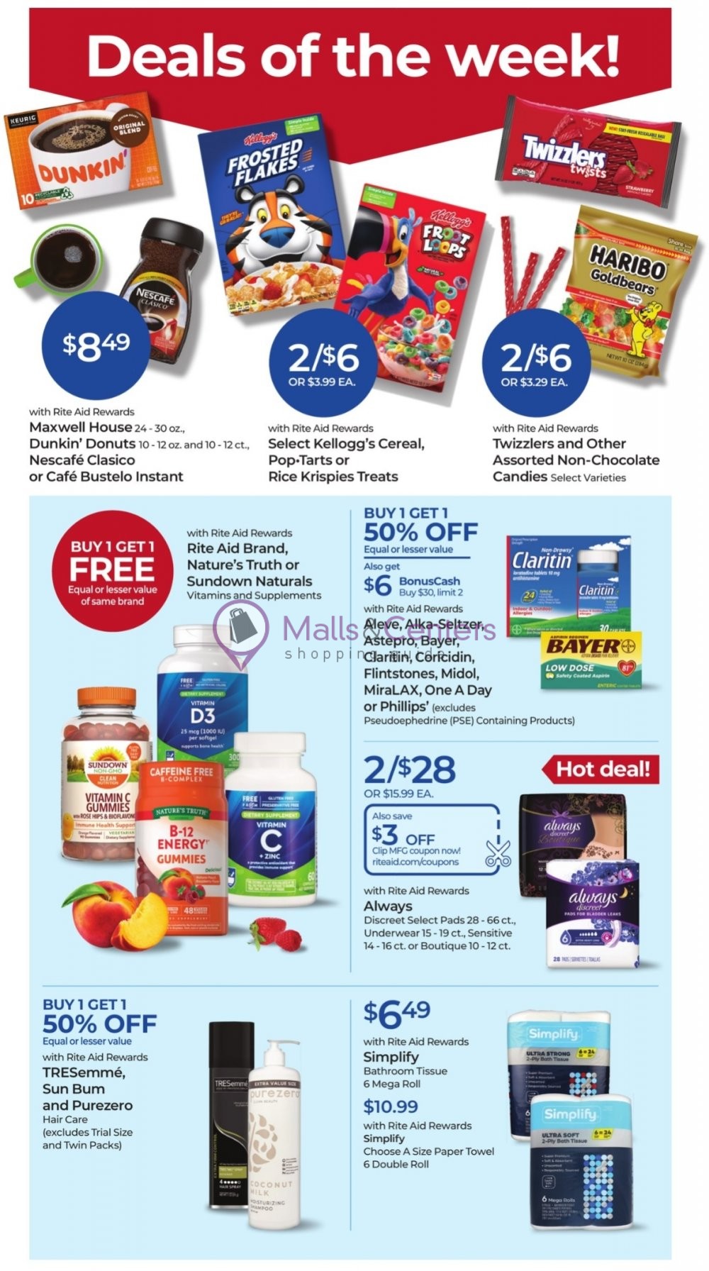 Rite Aid Pharmacy Weekly ad valid from 05/28/2023 to 06/03/2023