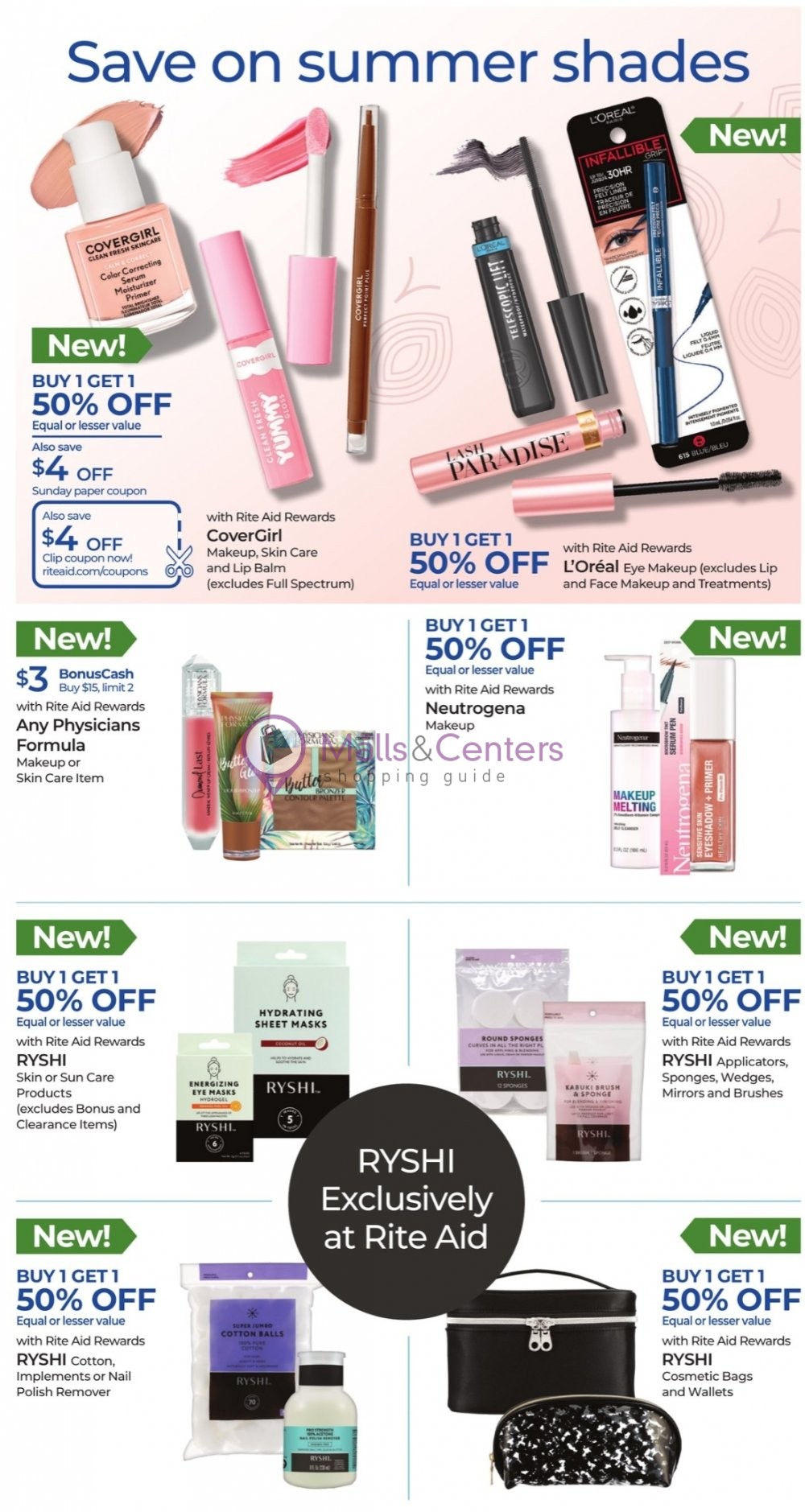 Rite Aid Pharmacy Weekly ad valid from 05/21/2023 to 05/27/2023 MallsCenters
