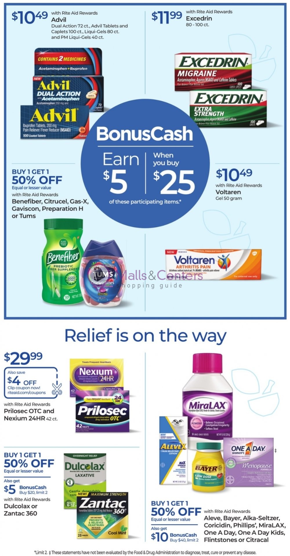 Rite Aid Pharmacy Weekly ad valid from 05/21/2023 to 05/27/2023