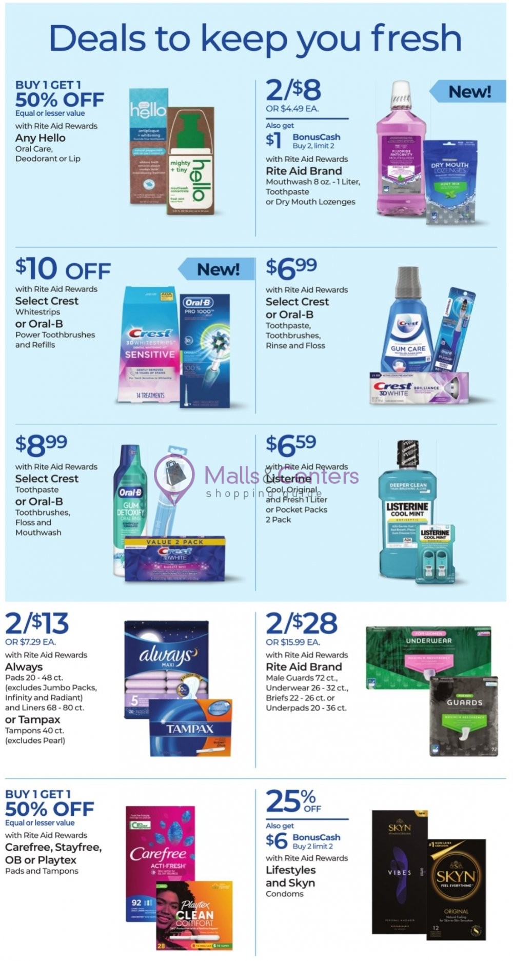 Rite Aid Pharmacy Weekly ad valid from 05/21/2023 to 05/27/2023